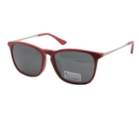 Newest Trending Fashion Glasses Mirrored Lenses Square Men Acetate Sunglasses
